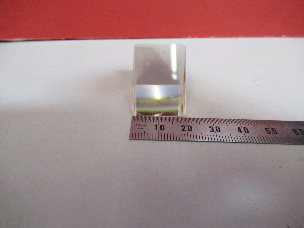 OPTICAL BAUSCH LOMB GLASS PRISM OPTICS AS PICTURED F8-A-33