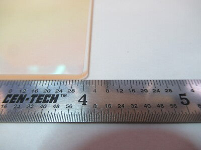OPTICAL LARGE PLATES BK7 GLASS COATED PRO LASER OPTICS AS PICTURED &A3-B-46