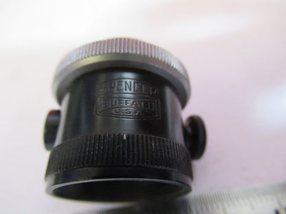 ANTIQUE SPENCER USA PRISM OPTICS LENS MICROSCOPE PART AS PICTURED G4-A-89