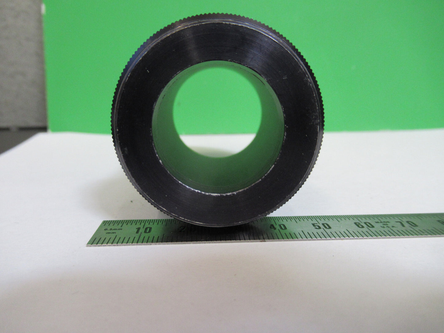 Vintage Bausch & Lomb Aluminum Extension Tube Microscope Part