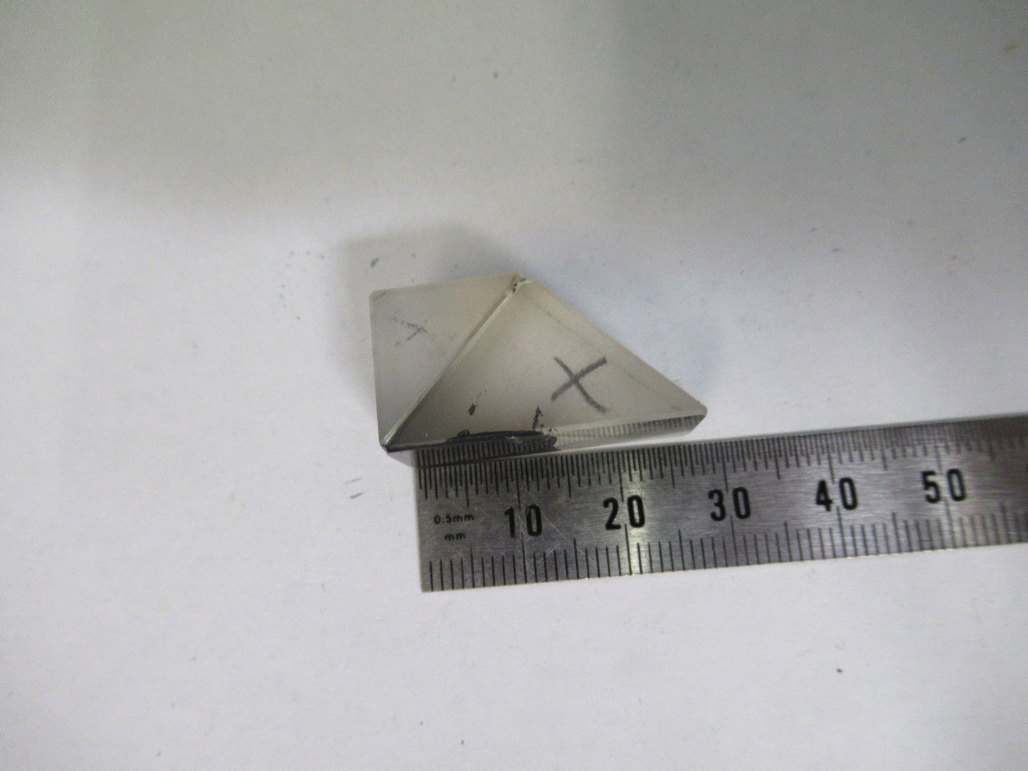 ANTIQUE NIKON JAPAN GLASS PRISM OPTICS MICROSCOPE PART AS PICTURED V3-A-65