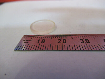 OPTICAL FLAT ZERODUR MINI LENS OPTICS  AS PICTURED &3K-FT-42