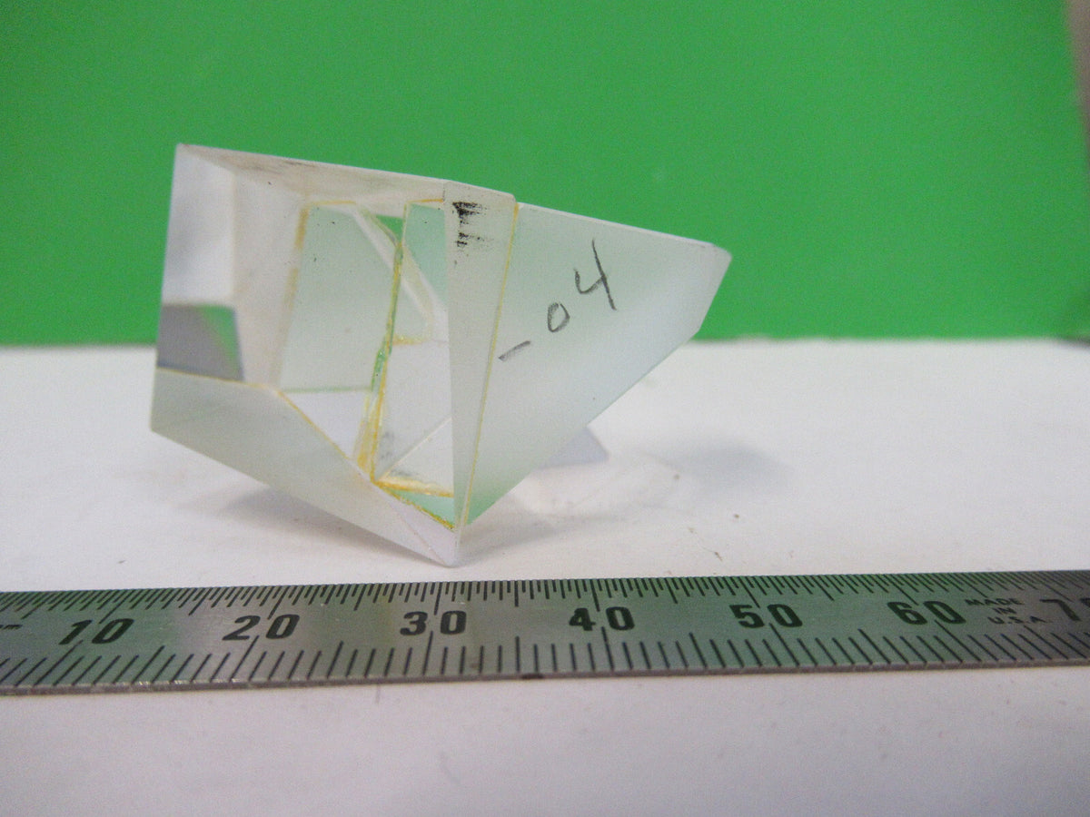 OPTICS AO AMERICAN HEAD STEREO GLASS PRISM MICROSCOPE PART AS PICTURED X4-A-09
