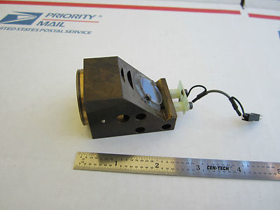 Optical Microscope Part Brass with Lens + Filter ?? Optics iii Dwr