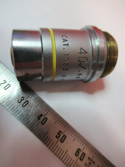 PLAN ACHRO AO AMERICAN 40X OBJECTIVE OPTICS MICROSCOPE PART AS PICTURED T9-A-42