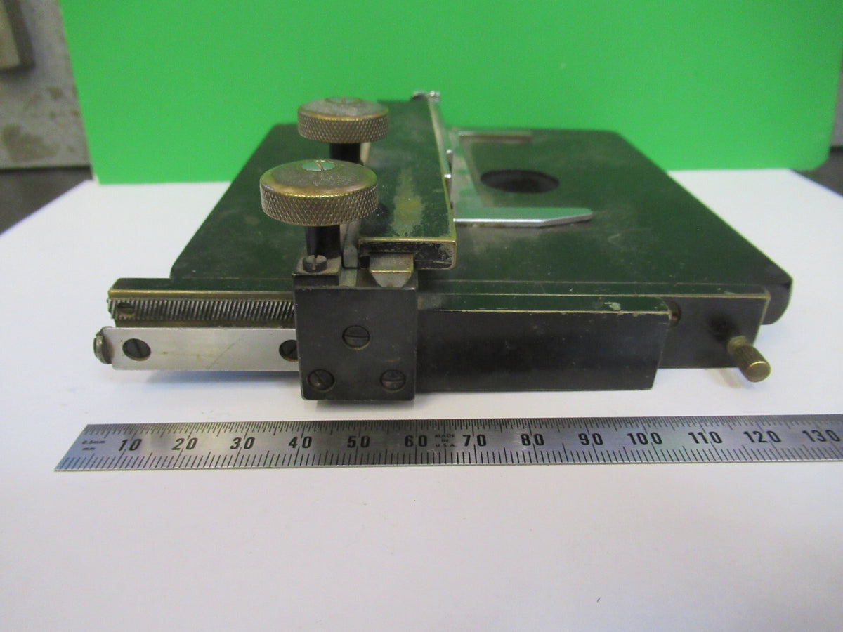 Spencer Lens Co. Vintage Stage Table Xy Antique Microscope Part