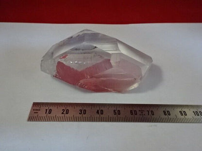 RARE BOULE SYNTHETIC QUARTZ SINGLE CRYSTAL HIGH PRESSURE SEED INSIDE &5-DT-B