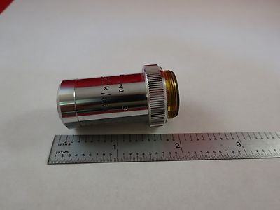 MICROSCOPE PART OBJECTIVE L32X LEITZ GERMANY OPTICS AS IS BIN#R2-C-08