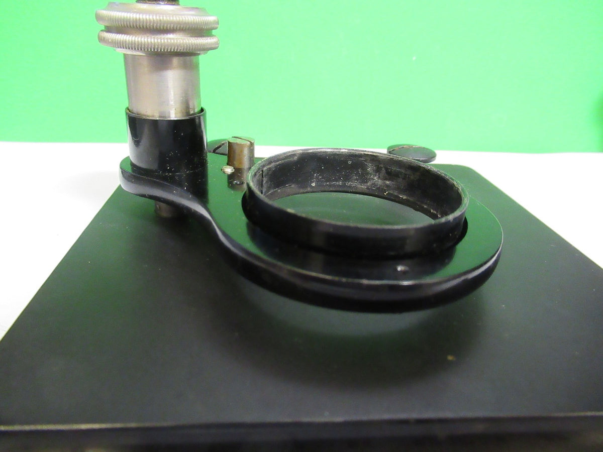 SPENCER AO ANTIQUE STAGE TABLE OLD MICROSCOPE PART AS PICTURED T5-A-74