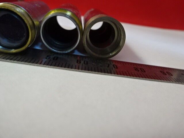 LOT CARL ZEISS OBJECTIVE TUBUS EXTENT 2X MICROSCOPE PART OPTICS AS IS &U7-B-34