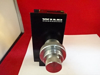 Microscope Part Wild Swiss M20 Brass Stage Micrometer