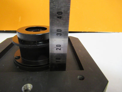 UNITRON STAGE + IRIS TABLE MICROMETER MICROSCOPE PART AS PICTURED Y1-A-54