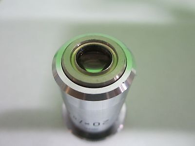 MICROSCOPE OBJECTIVE LEITZ L20X GERMANY INFINITY OPTICS AS IS BIN#T1-34