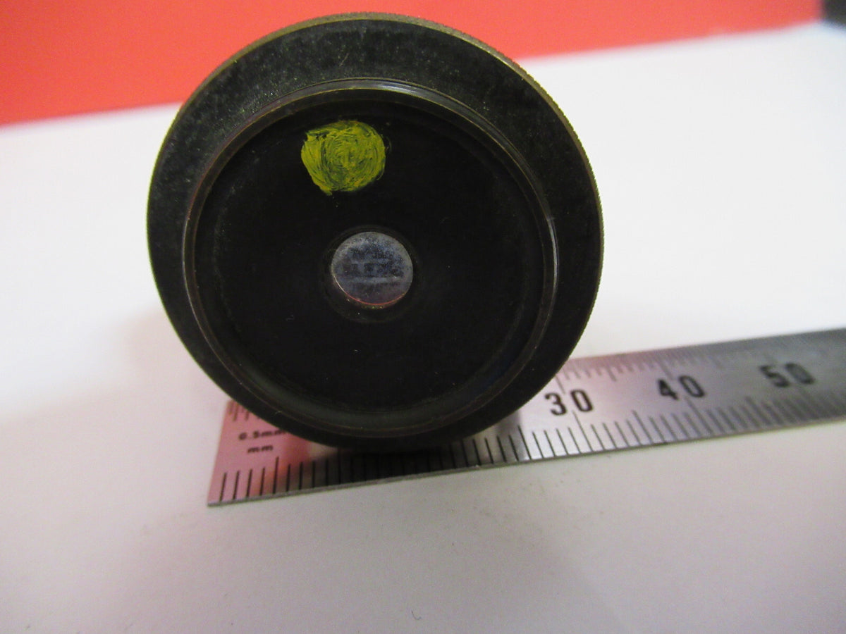 ANTIQUE BAUSCH LOMB 10X 1890's EYEPIECE RARE MICROSCOPE PART AS PICTURED Q2-62