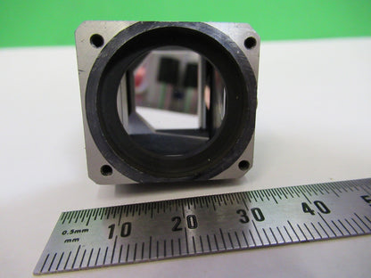 NIKON JAPAN HEAD GLASS PRISM OPTICS MICROSCOPE PART AS PICTURED T4-B-12