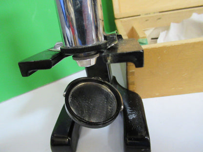 ANTIQUE RARE WOLLENSAK COLLECTABLE MINI MICROSCOPE OPTICAL AS PICTURED &H9-A-35