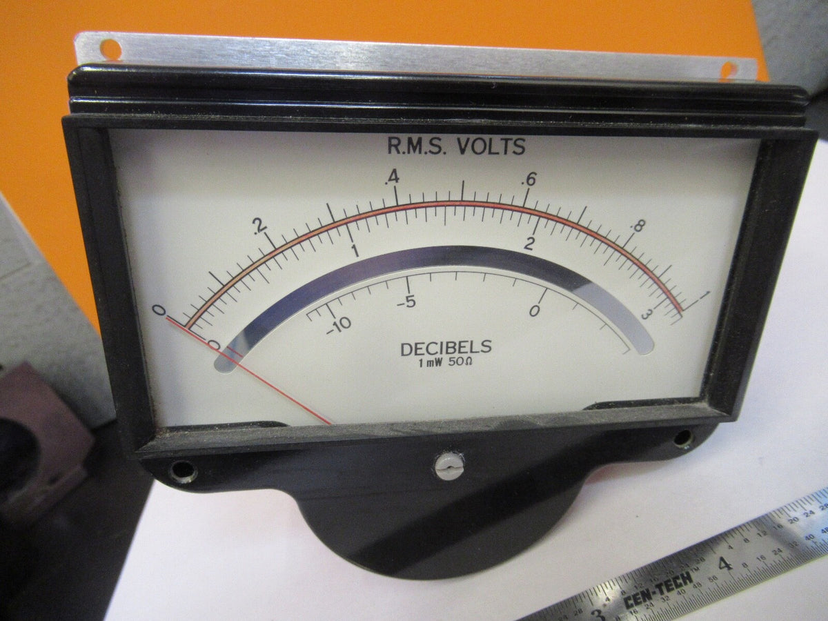 HP Hewlett-Packard Rms Volts Decibel Signal Electric