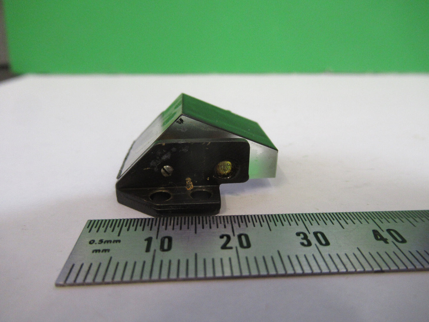 WILD HEERBRUGG SWISS GLASS PRISM OPTICS MICROSCOPE PART AS PICTURED &G2-A-91