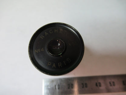 Antique Nachet Paris 13 Eyepiece Ocular Lens Microscope Part
