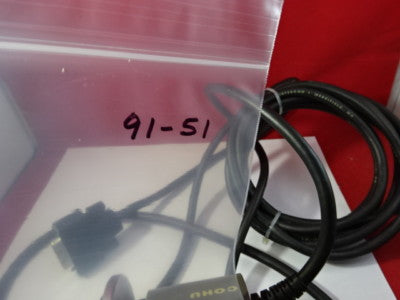 COHU CAMERA MICROSCOPE INSPECTION TOOL OPTICS AS IS #91-51