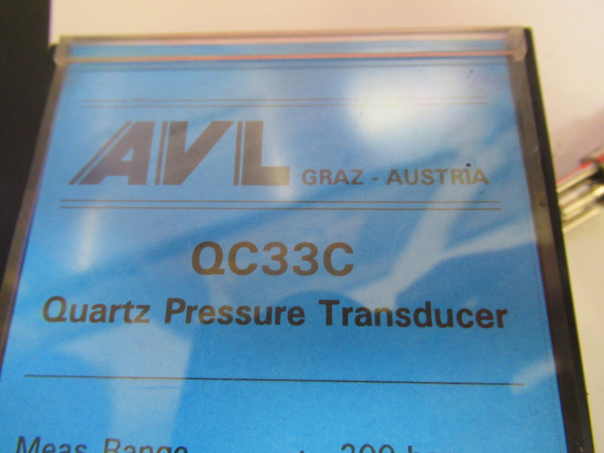 Avl Piezocryst Quartz QC33C Cooled Piezo Pressure Sensor