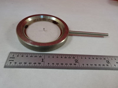 Optical Mounted Lens UV Ultraviolet 308 nm [drilled center]
