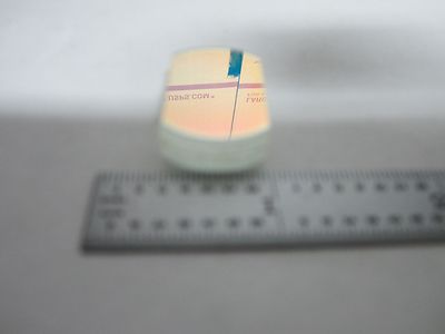 OPTICAL TRUNCATED DICHROIC MIRROR FILTER LASER OPTICS BIN#R3-63