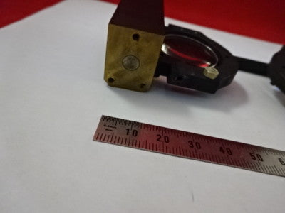VICKERS ENGLAND PHOTOPLAN LENS ILLUMINATOR OPTICS MICROSCOPE PART AS IS #90-B-64