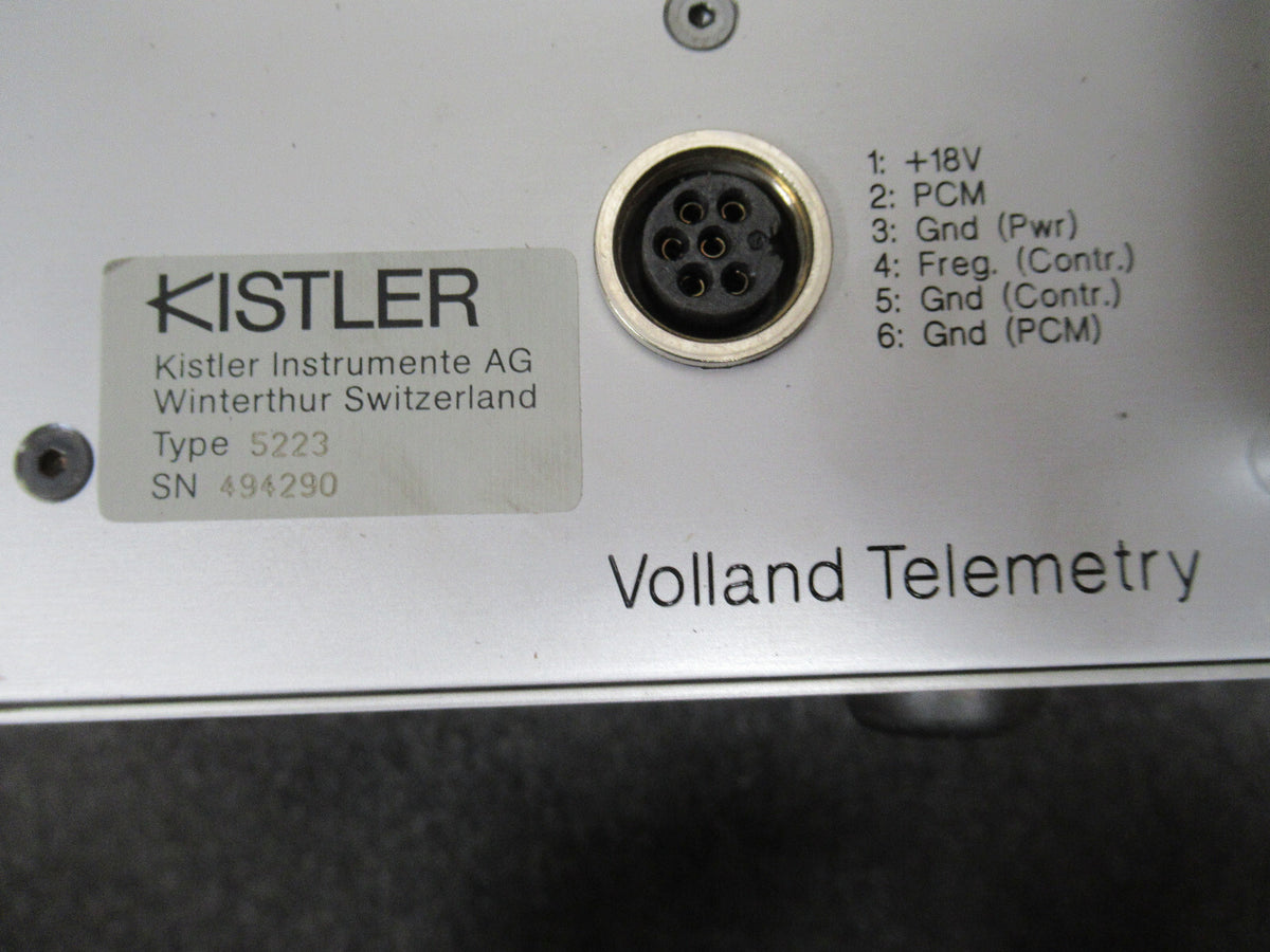 KISTLER SWISS SENSOR 5223 MULTICHANNEL SIGNAL CONDITIONER AS PICTURED #TD-4
