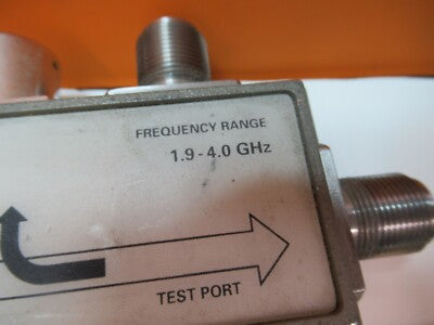 HP AGILENT 777D 4 GHz DIRECTIONAL COUPLER EMI TEST RF MICROWAVE AS PIC &17-B-07