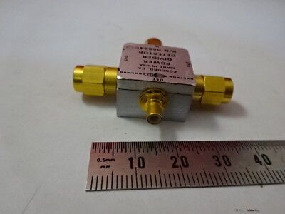 SYSTRON DONNER POWER DIVIDER DETECTOR MODULE RF MIL SPEC FREQUENCY AS IS #99-23