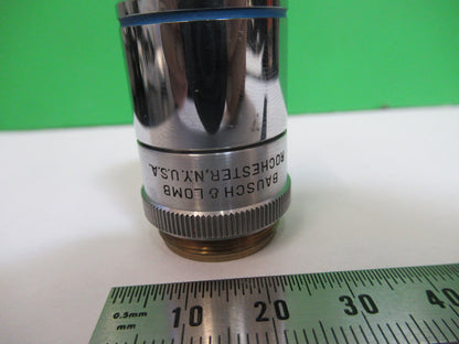 Industrial Bausch & Lomb Objective 4X Lens Microscope Part