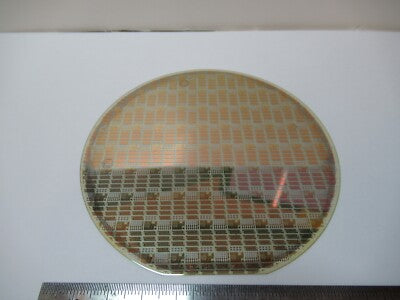 SAPPHIRE WAFER CRYSTAL with COMPONENTS PLATINUM GOLD COAT AS PICTURED &18-A-55