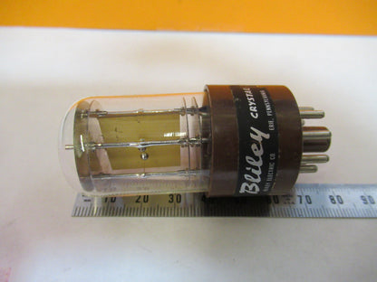 Bliley Electric Co. Antique Resonator Quartz Crystal Glass Pkg Frequency