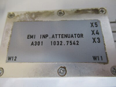 ROHDE SCHWARZ EMI INPUT ATTENUATOR 1032.7542 ESMI AS PICTURED &B9-A-04