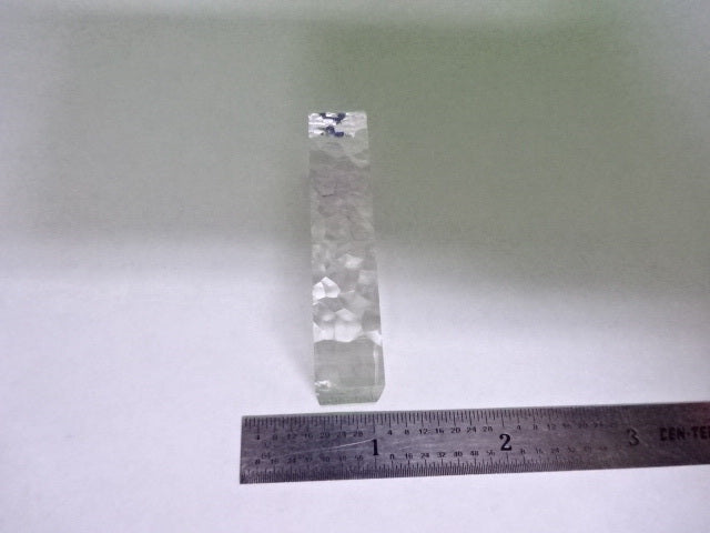 SYNTHETIC QUARTZ CRYSTAL Q FACTOR SLAB GROWTH FREQUENCY CONTROL AS IS #AS-96