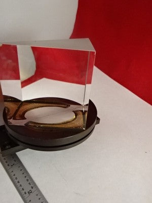 Microscope Part Reichert Austria Mounted Rotable Mirror Optics B