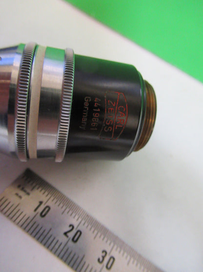 ZEISS OBJECTIVE POL 100X /160 POLARIZATION MICROSCOPE PART AS PICTURED X9-B-44