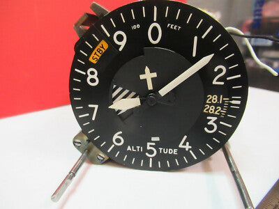 FOR PARTS ASSEMB GUTS ALTIMETER KOLLSMANS A4361710 AIRCRAFT AS PICTURED &F6-B-44