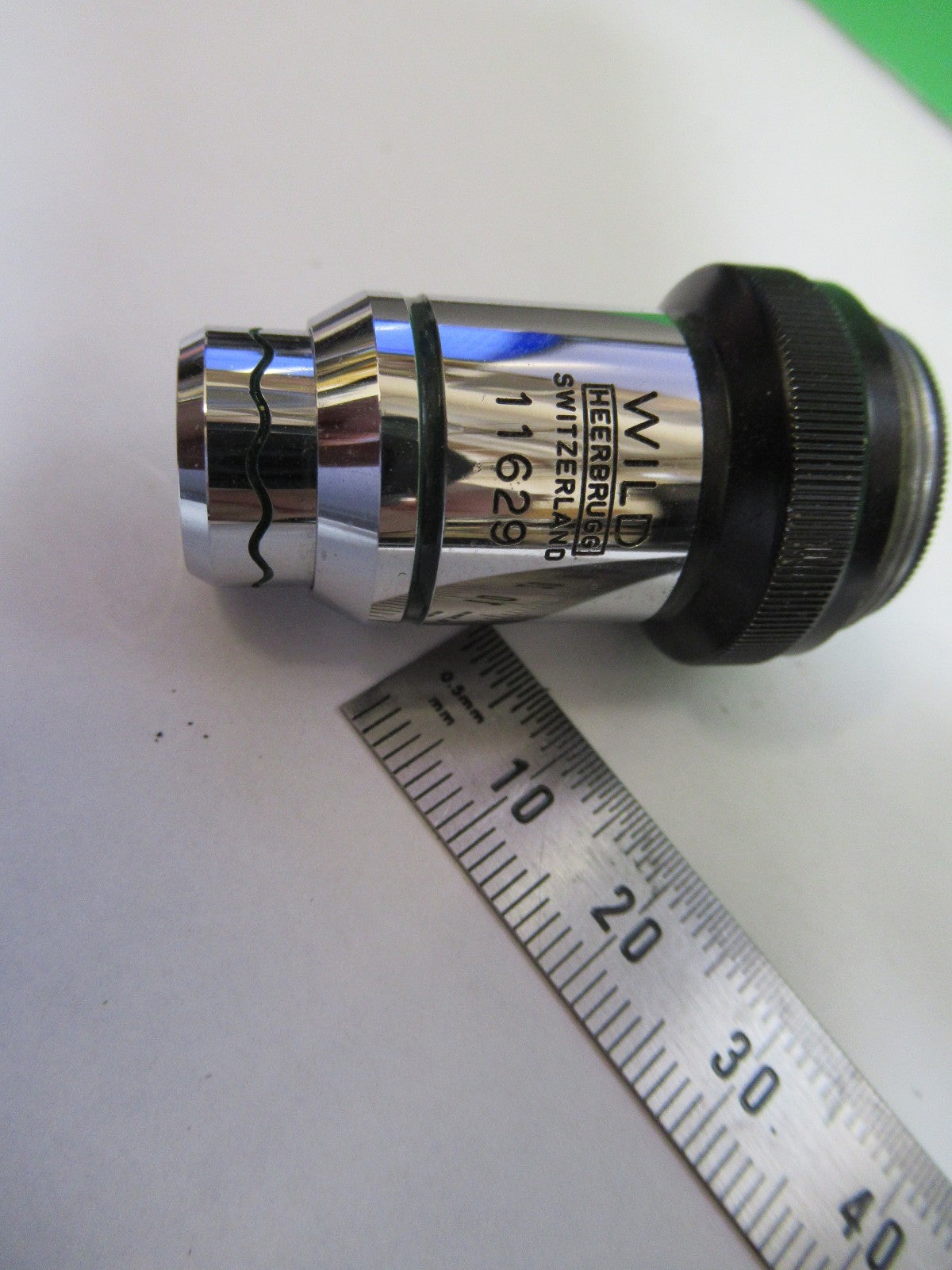 WILD HEERBRUGG SWISS FLUOTAR OBJECTIVE 20X MICROSCOPE PART PHASE AS PIC V7-FT-97