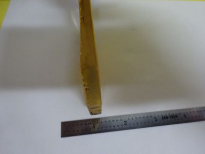 Optical Gold Plated Mirror [scratched] Laser Optics AS IS