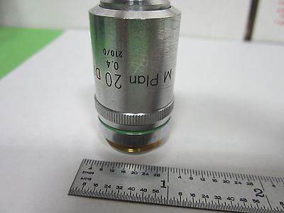 MIKROSKOPTEIL OBJEKTIV DIC MPLAN NIKON JAPAN 20X OPTICS AS IS BIN#N7-70-N