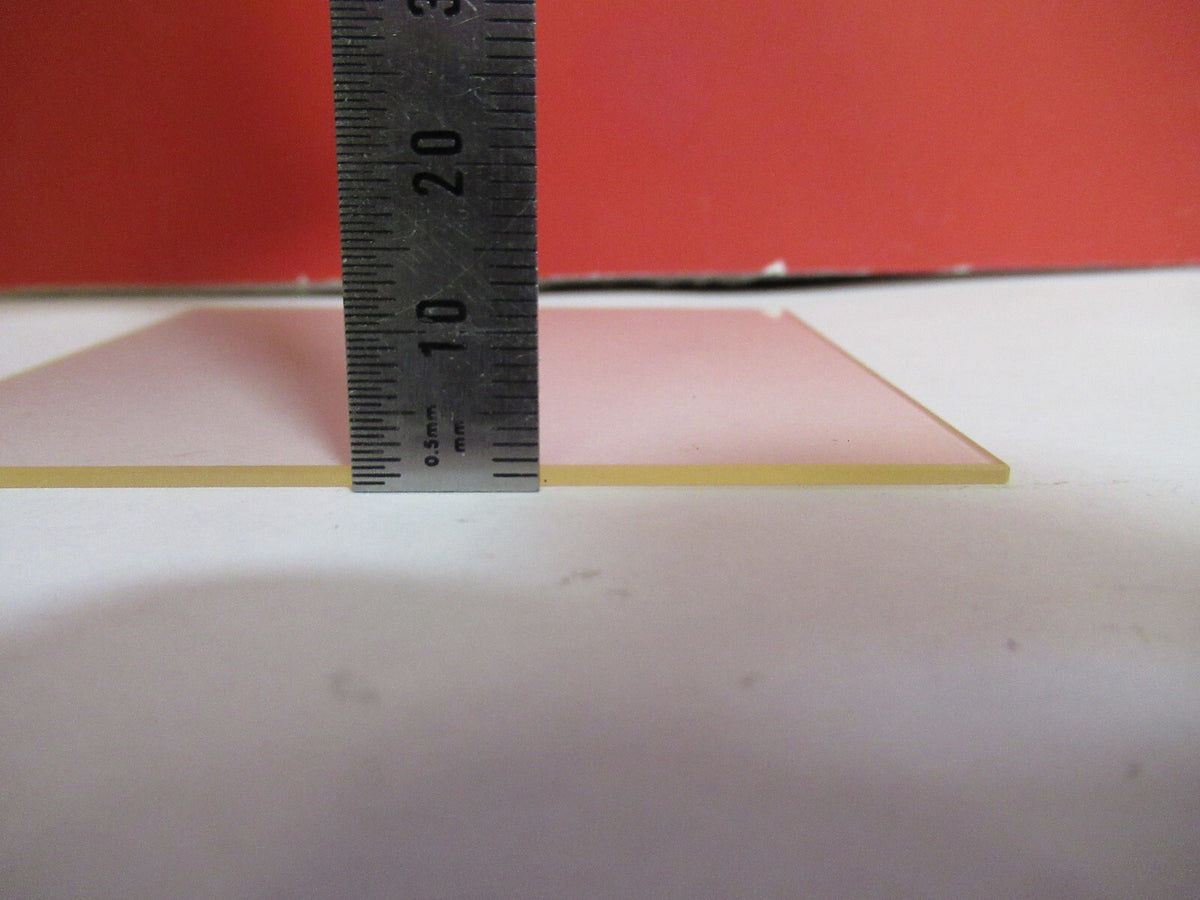 OPTICAL FLAT BK7 PLATE GLASS WINDOW OPTICS S4-B-62