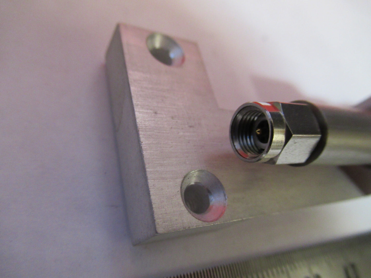 WILTRON BULKHEAD SMA TO N connect MICROWAVE RF FREQUENCY GHz AS PICTURED T7-A-52