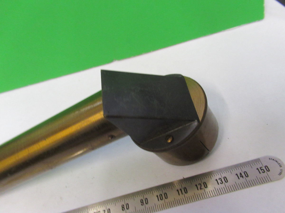 Antique Brass Tubus Unknown Rare Collimator Scope Part