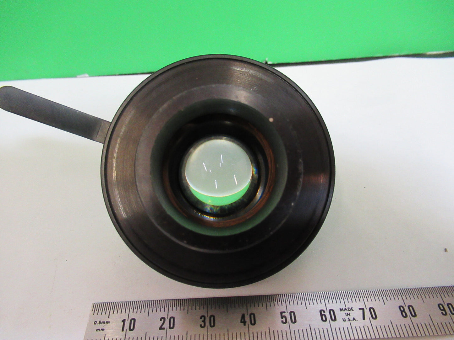 BAUSCH LOMB CONDENSER + IRIS OPTICS MICROSCOPE PART AS PICTURED 80-B-26