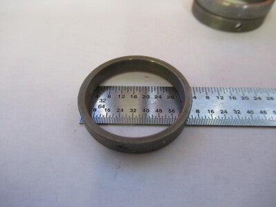 OPTICAL RING LOT EYEPIECE HOLDER MICROSCOPE PART OPTICS AS IS &3K-A-08
