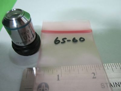 Microscope Part Wild Swiss 10X Fluotar Objective Optics