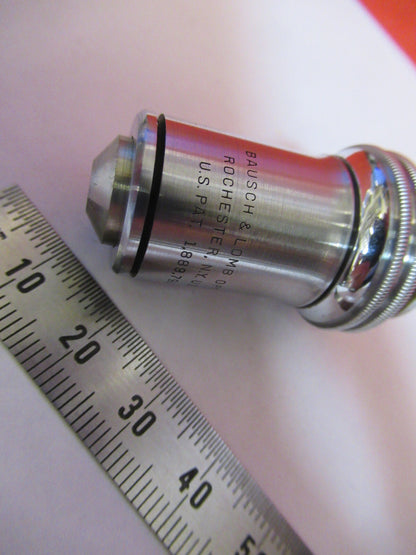 BAUSCH LOMB 97X LENS MICROSCOPE PART OBJECTIVE OPTICS AS PIC #S6-A-45
