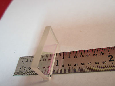 OPTICAL RECTANGULAR FILTER COATED GLASS LASER OPTICS BIN #4B-17 ii